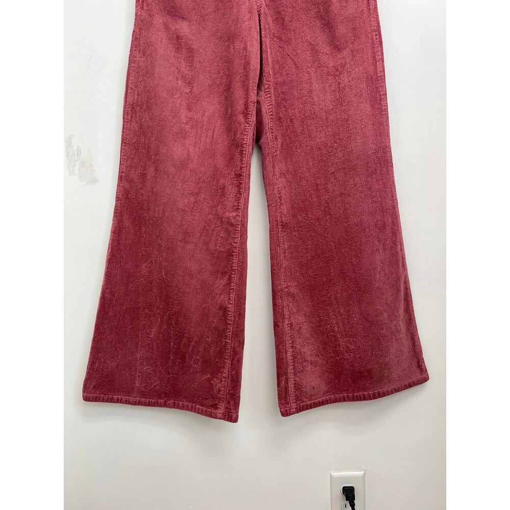 Pilcro Anthropologie Robbie Corduroy Flare High-Rise Stretch Retro Pants Size 32 - Picture 8 of 11
